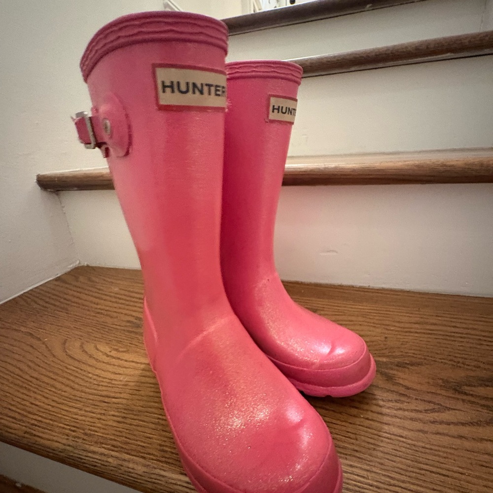 Hunter Original Rainboot  -  Waterproof, Girl toddler, US size 13
